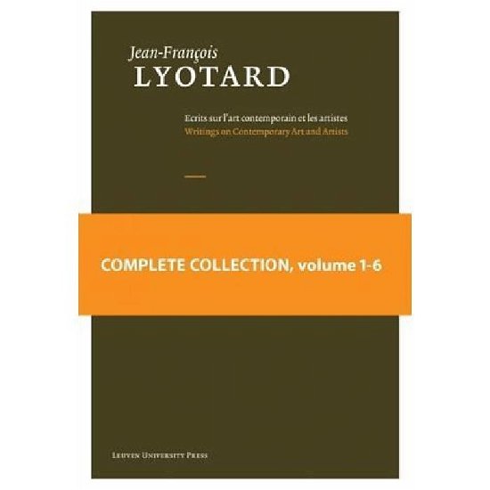 Cover for Jean-Francois Lyotard · Jean-Francois Lyotard: Writings on Contemporary Art and Artists - Jean-Francois Lyotard: Writings on Contemporary Art and Artists (Hardcover bog) [English And French, 1 edition] (2013)