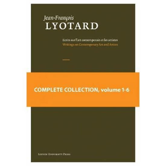 Cover for Jean-Francois Lyotard · Jean-Francois Lyotard: Writings on Contemporary Art and Artists - Jean-Francois Lyotard: Writings on Contemporary Art and Artists (Hardcover Book) [English And French, 1 edition] (2013)
