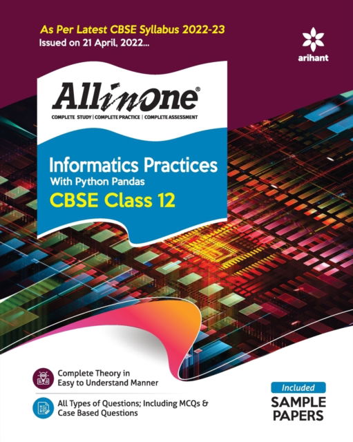 Cover for Neetu Gaikwad · Cbse All in One Informatics Practices with Python Pandas Class 12 2022-23 (as Per Latest Cbse Syllabus Issued on 21 April 2022) (Taschenbuch) [3 Revised edition] (2022)