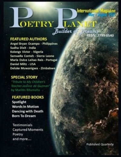 Poetry Planet · POETRY PLANET magazine: May-August issue (Paperback Bog) (2021)