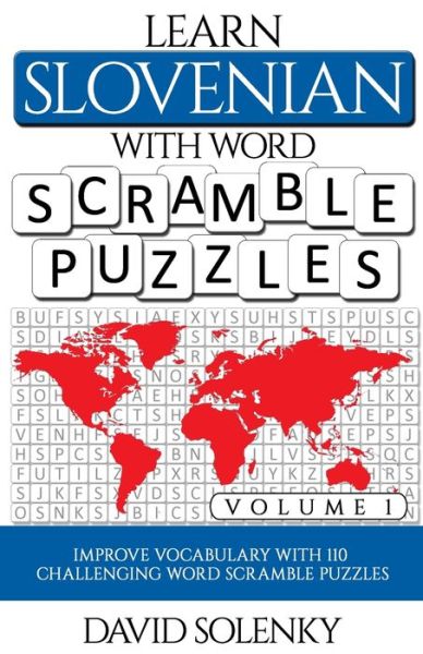 Cover for David Solenky · Learn Slovenian with Word Scramble Puzzles Volume 1 (Paperback Book) (2020)