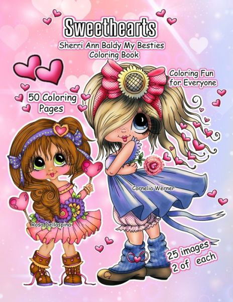 Cover for Sherri Ann Baldy · Sweethearts Sherri Ann Baldy My Besties Coloring Book (Paperback Book) (2020)