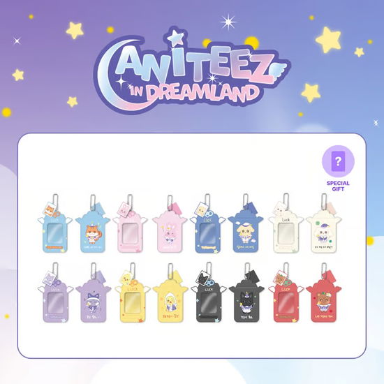 Cover for ATEEZ · Aniteez In Dreamland - PVC Photocard Holder (Photocard Holder) [Incl. Gift edition] [JJONGbear] (2025)