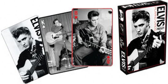 Cover for Elvis Presley · Elvis - Black And White Playing Cards (KORTSPEL) (2023)