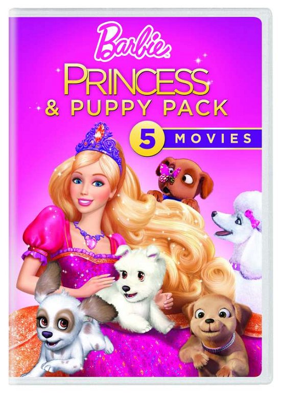 Cover for Barbie Princess &amp; Puppy Pack (DVD) (2017)