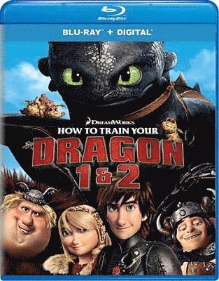 Cover for How to Train Your Dragon 1 &amp; 2 (Blu-ray) (2019)