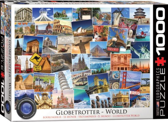 Puslespil Globetrotter World · Puslespil Globetrotter World - 1000 brikker, 48*68cm (Jigsaw Puzzle) (2024)