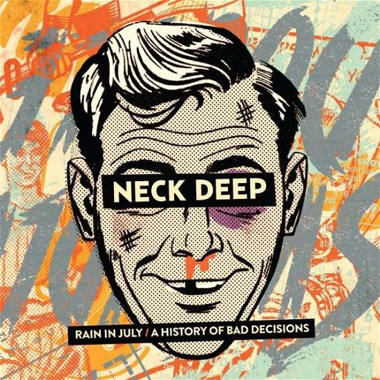 Cover for Neck Deep · Rain in July / a History of Bad Decisions (LP) [Standard edition] (2015)