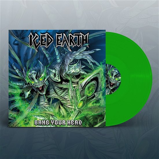 Cover for Iced Earth · Bang Your Head (Neon Green Vinyl) (LP) (2023)