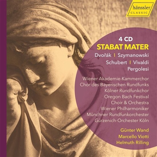 Cover for Wiener Akademie Kammerchor / Chor Des Bayerischen Rundfunks / Kolner Rundfunkchor · Dvorak, Penderecki, Schubert, Vivaldi &amp; Pergolese: Stab (CD) (2022)