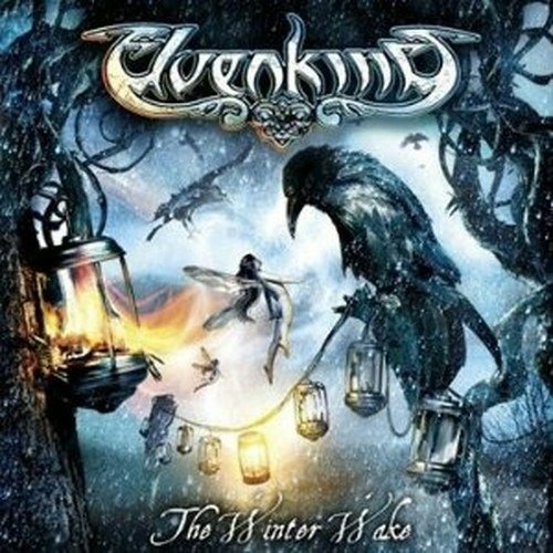 Elvenking · The Winter Wake (Anniversary Version) (Milky White Vinyl) (LP) [Anniversary edition] (2022)