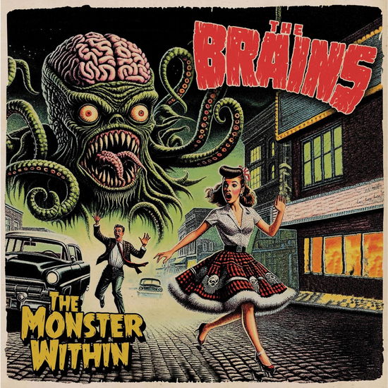 Cover for Brains · The Monster Within (LP) (2024)