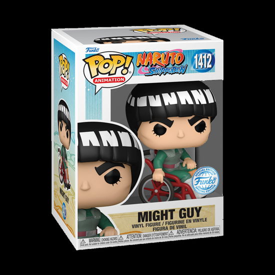 NARUTO - POP Animation NÂ° 1412 - Might Guy (Wheel - Naruto - Merchandise - Funko - 0889698610513 - 