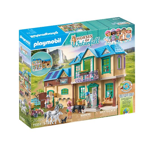 Cover for Playmobil · Playmobil Horses of Waterfall Waterfall Ranch - 71351 (Toys)