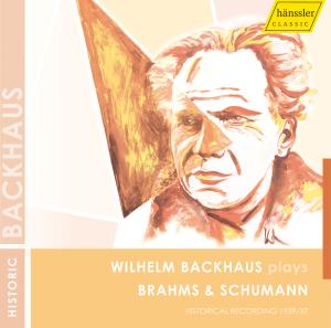 Cover for Backhaus,whilhelm / Saxon State Orch / Bohm · Plays Brahms &amp; Schumann (CD) (2009)