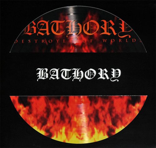 Cover for Bathory · Destroyer of Worlds (12&quot;) [Picture Disc edition] (2022)