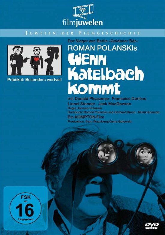 Cover for Roman Polanski · Wenn Katelbach Kommt...(filmjuwel (DVD) (2019)