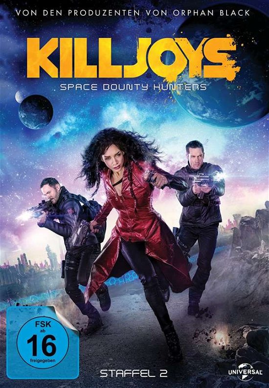 Cover for Killjoys-space Bounty Hunters (Tv-series) · Staffel 2 (Space Bounty Hunters) (DVD) (2016)