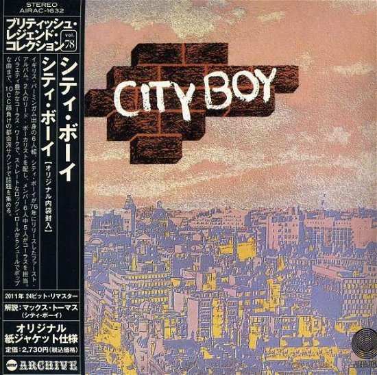 Cover for City Boy (CD) [Remastered edition] (2011)