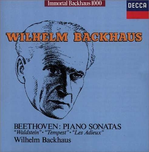 Cover for Wilhelm Bachhaus · Beethoven:piano Sonatas 21/17/26 (CD) [Limited edition] (2015)