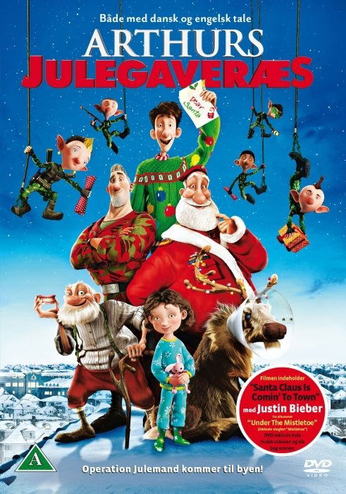 Arthur Christmas (Rwk 2016) -  - Elokuva - JV-SPHE - 5051162360513 - perjantai 15. tammikuuta 2016