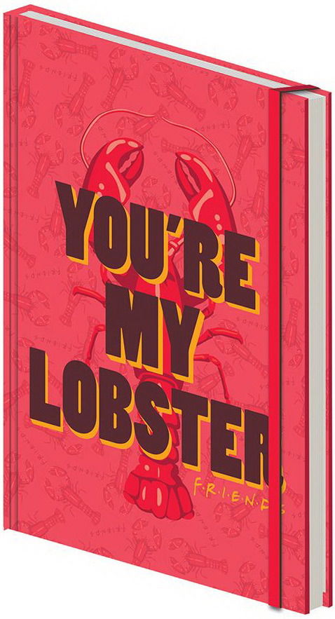 Friends (You're My Lobster) A5 Premium Notebook - Pyramid International - Koopwaar - PYRAMID INTERNATIONAL - 5051265739513 - 30 januari 2024