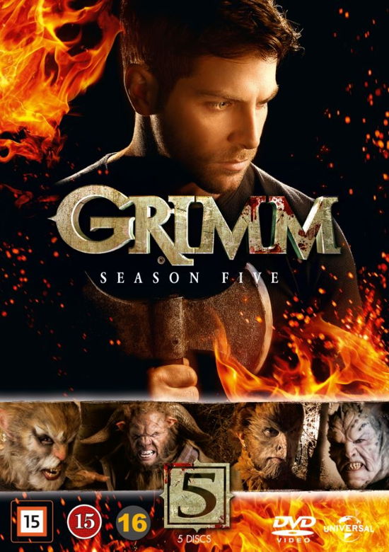 Grimm - Season 5 -  - Elokuva - JV-UPN - 5053083098513 - torstai 20. heinäkuuta 2017