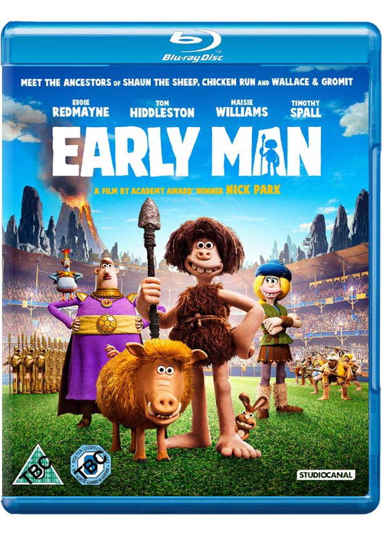 Early Man - Early Man - Películas - Studio Canal (Optimum) - 5055201838513 - 27 de mayo de 2018