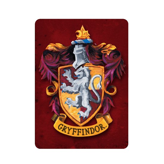 Gyffindor Crest Magnet Metal-Home Product - Harry Potter - Produtos - HALF MOON BAY - 5055453439513 - 