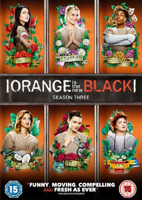 Cover for Orange is the New Black - Seas · Orange Is The New Black Season 3 (DVD) (2016)