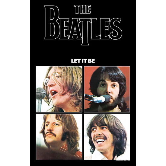 The Beatles Textile Poster: Let It Be - The Beatles - Fanituote -  - 5056365724513 - 