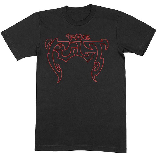 The Cult Unisex T-Shirt: Outline Logo - Cult - The - Merchandise -  - 5056561009513 - 
