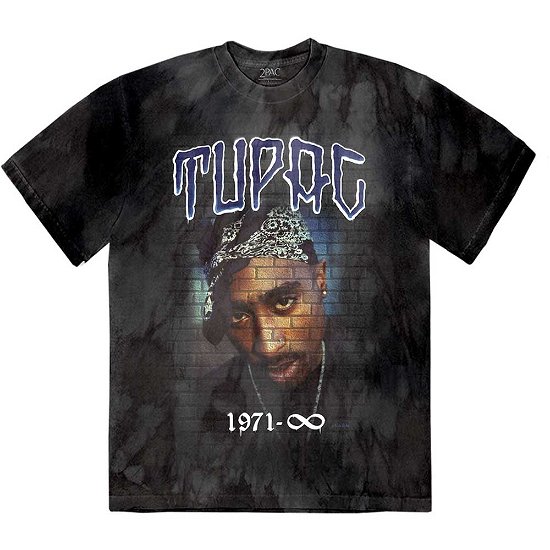 Cover for Tupac · Tupac Unisex T-Shirt: Wall Mural (Wash Collection) (T-shirt) [size S]