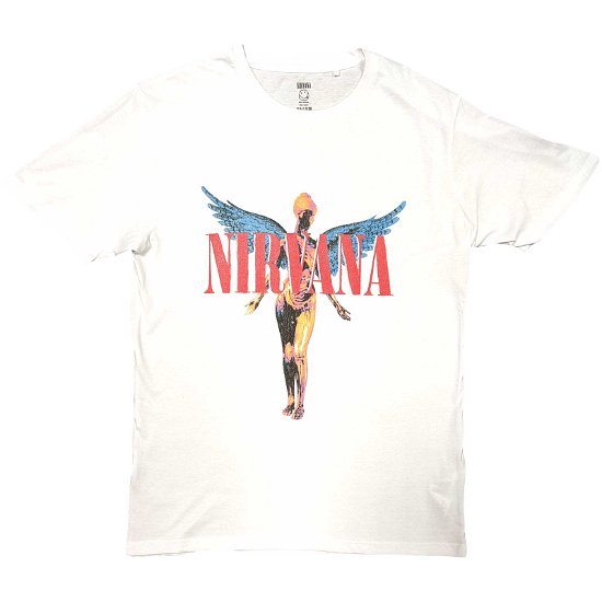 Nirvana Unisex T-Shirt: Angelic - Nirvana - Marchandise -  - 5056561070513 - 
