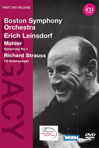 Cover for Boston Soeric Leinsdorf · Mahlerstraussleinsdorf (DVD) (2011)