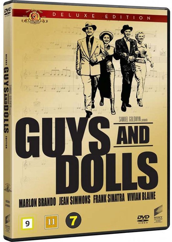 Cover for Marlon Brando / Jean Simmons / Frank Sinatra / Vivian Blaine · Guys and Dolls (DVD) [Deluxe edition] (2017)
