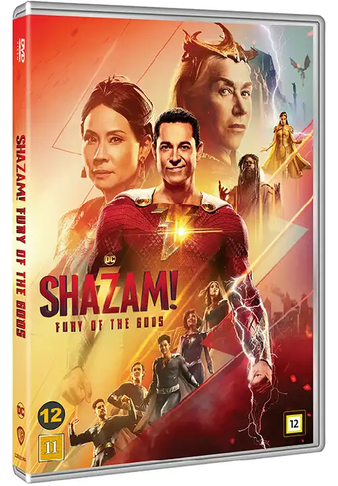 Cover for Shazam Fury of the Gods (DVD) (2023)