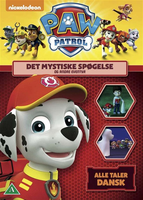 Cover for Paw Patrol · Det Mystiske Spøgelse Og Andre Eventyr (DVD) (2017)