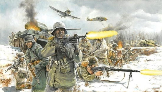 Cover for Italeri · Wwii German Infantry 1:72 (Spielzeug)