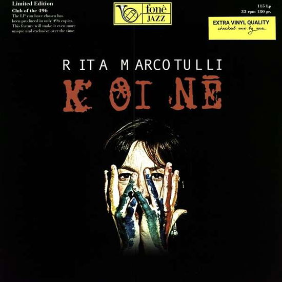 Cover for Rita Marcotulli · Koine (LP) (2018)