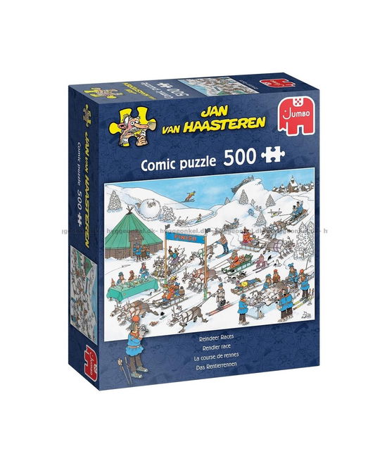 Cover for Jan Van Haasteren · Rendier Race (500 Stukjes) (Toys)