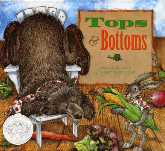 Cover for Stevens · Tops &amp; Bottoms (Hardcover Book) [1st edition] (1995)
