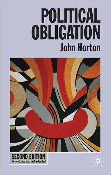 Cover for John Horton · Political Obligation (Bog) [2nd ed. 2010 edition] (2010)