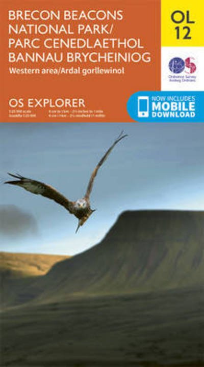 Cover for Ordnance Survey · Brecon Beacons National Park / Parc Cenedlaethol Bannau Brycheiniog - Western Area / Ardal Gorllewinol - OS Explorer Map (Landkarten) [May 2015 edition] (2015)