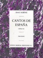 Cover for Isaac Albeniz · ALBENIZ CANTOS DE ESPANA OP232 PF PIANO by Isaac Albeniz  Paperback (Paperback Book) (2004)