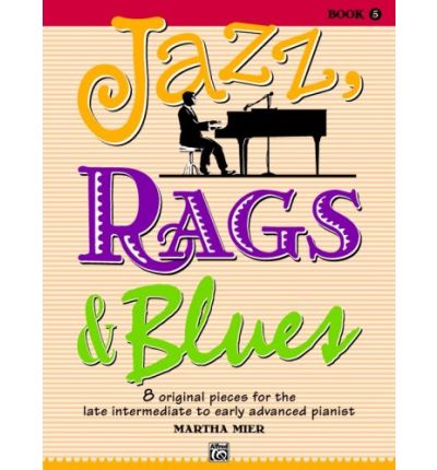 Cover for Mier · Jazz, Rags &amp; Blues, Book 5 (Book) (2009)