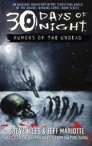 Rumors of the Undead (30 Days of Night, Book 1) - Jeff Mariotte - Books - Pocket Star - 9780743496513 - March 1, 2006