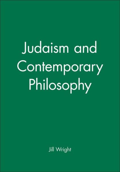 Cover for J Wright · Judaism and Contemporary Philosophy (Paperback Book) (2025)