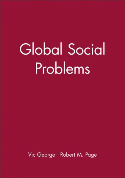 Cover for George · Global Social Problems (Hardcover Book) (2004)