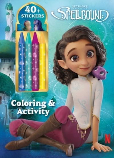 Cover for Courtney Acampora · Spellbound Coloring Book with Crayons - Color &amp; Activity with Crayons (Paperback Book) (2024)